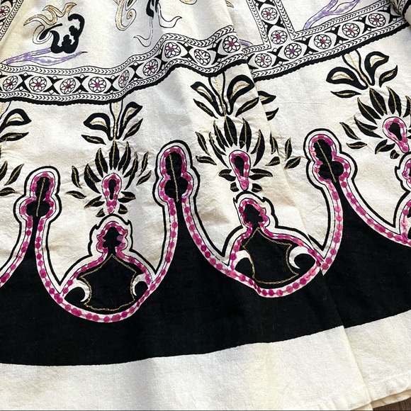 Boho maxi skirt, authentic wardrobe piece from the soap Passions, approx size 6* - Picture 11 of 16